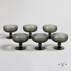 Set X 6 Copas De Postre Selma Grey VASSA