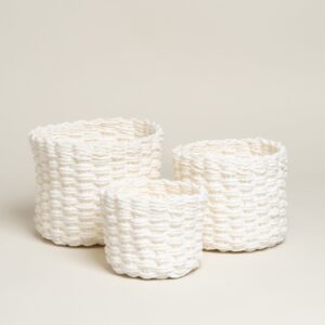 Cesto Papel Foxy Blanco