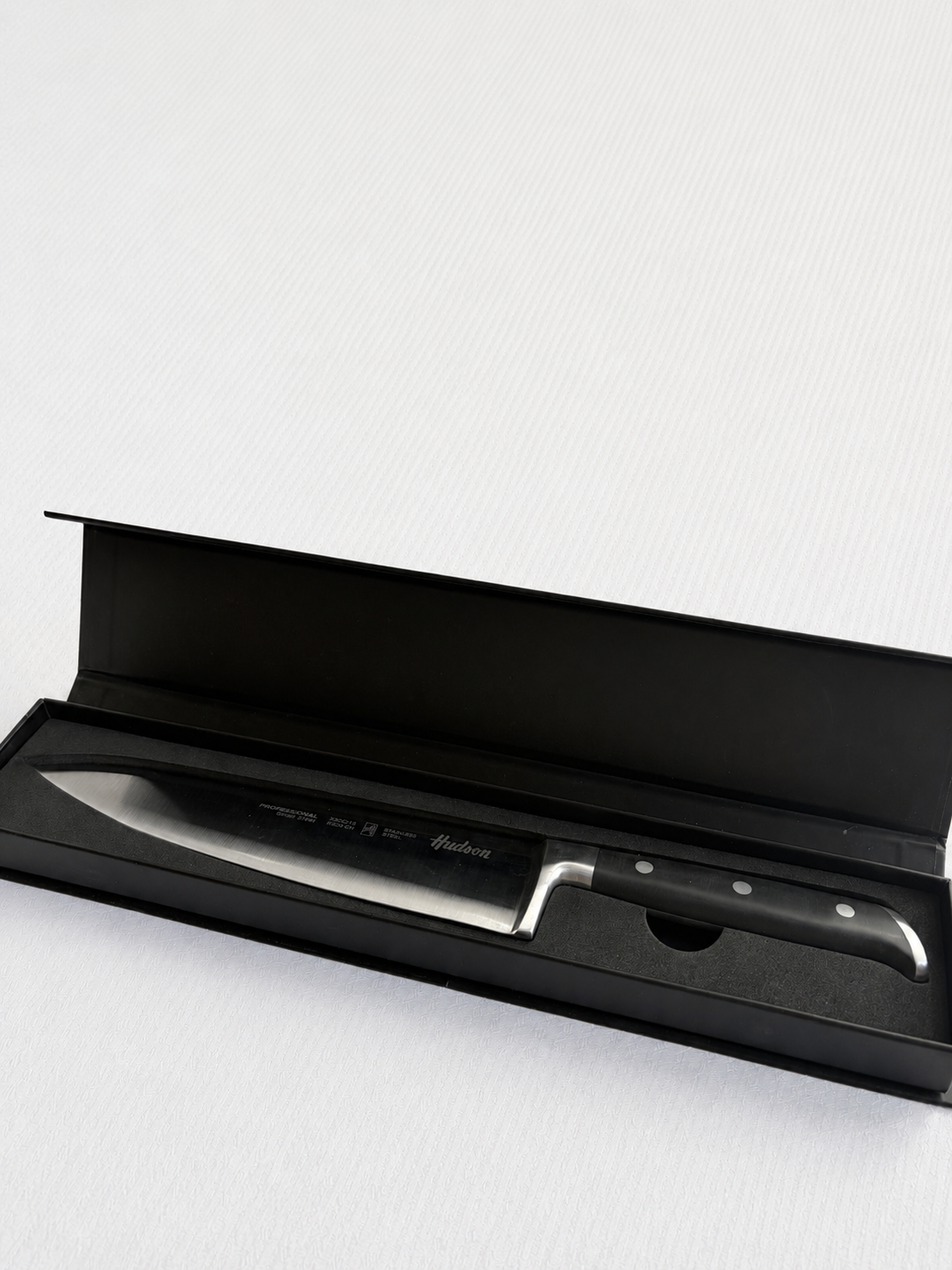 Cuchillo Chef 8 con Estuche Professional Hudson - Image 2