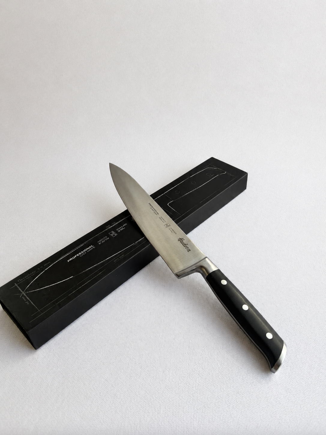 Cuchillo Chef 8 con Estuche Professional Hudson