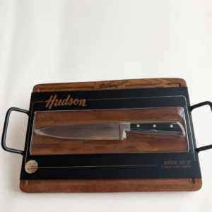 Set Cuchillo Carnicero Professional + Tabla Hudson
