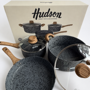 Batería Granito Forjado 5 pzs Hudson