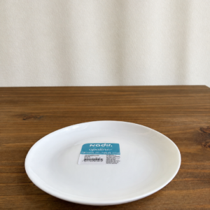 Plato Postre Blanc