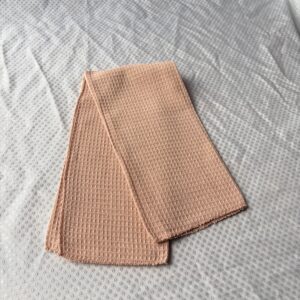 Repasador Nido de Abeja Rosa Viejo