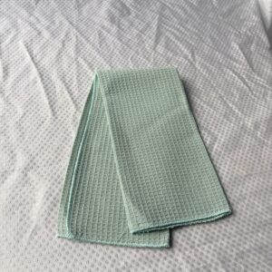 Repasador Nido de Abeja Verde