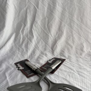 Espátula Calada Mango Acero Hudson