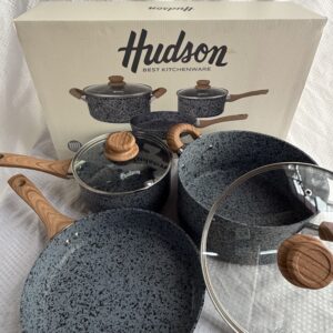 Batería Granito Forjado 5 pzs Hudson