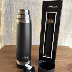 Termo Inoxidable Negro Lumilagro