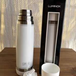 Termo Inoxidable Blanco Lumilagro