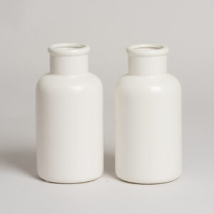 Jarron Cuello Alto Blanca