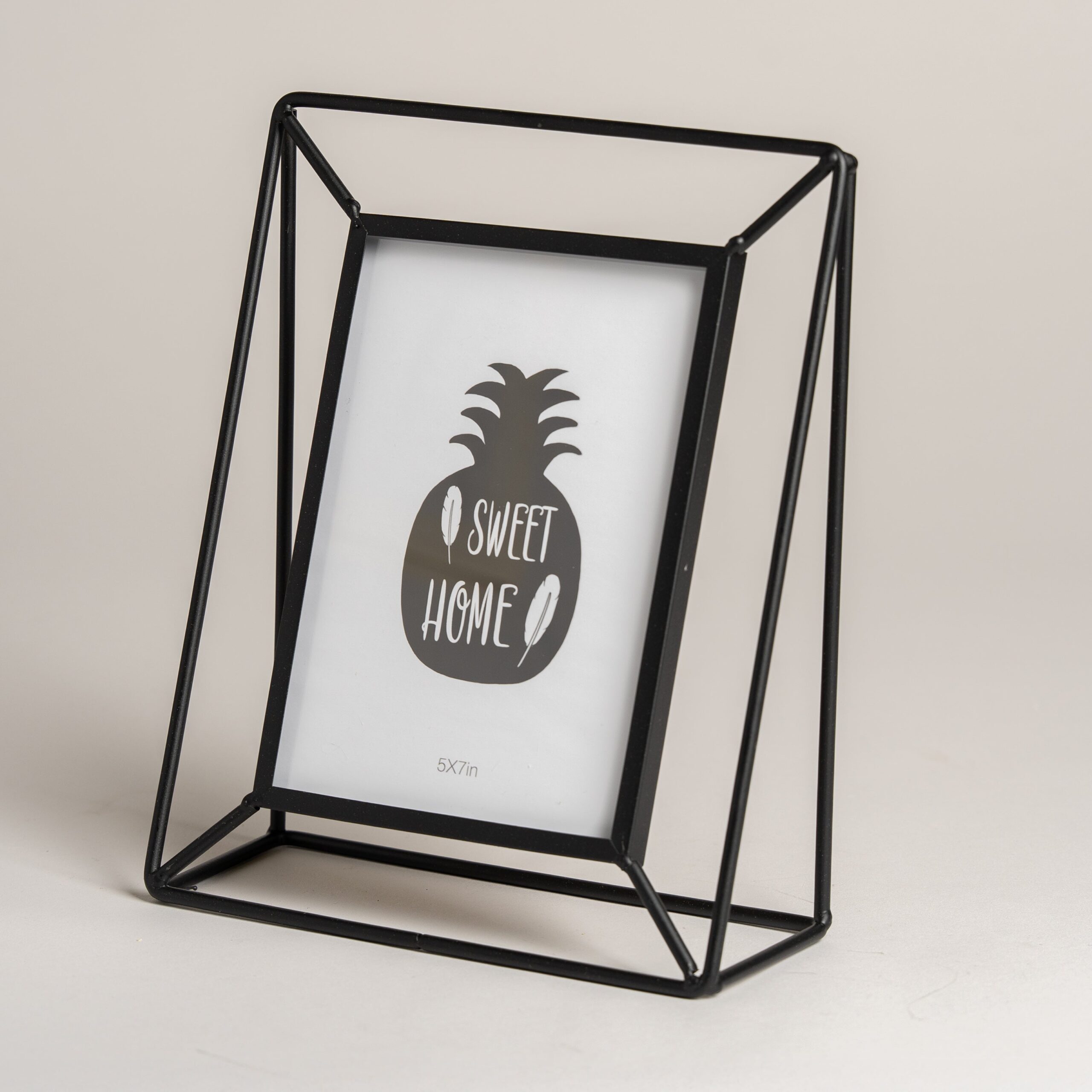 Portarretrato Metalico Negro