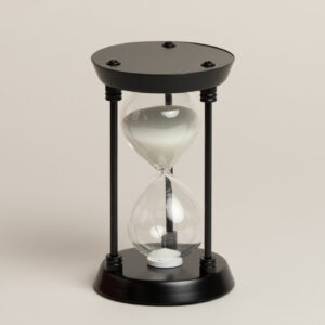 Reloj De Arena Metalico