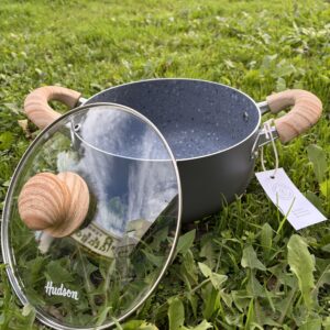 Cacerola 20 cm Granito Gris Hudson