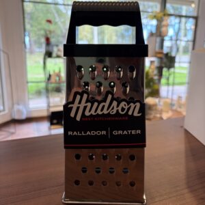 Rallador 4 caras 24cm mango plastico Hudson