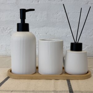 Dispenser para baño de ceramica Nebula