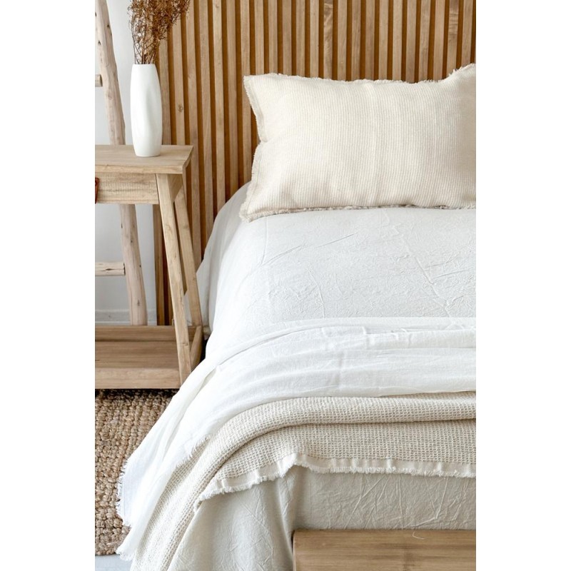 Pie de cama HELSINKI Blanco